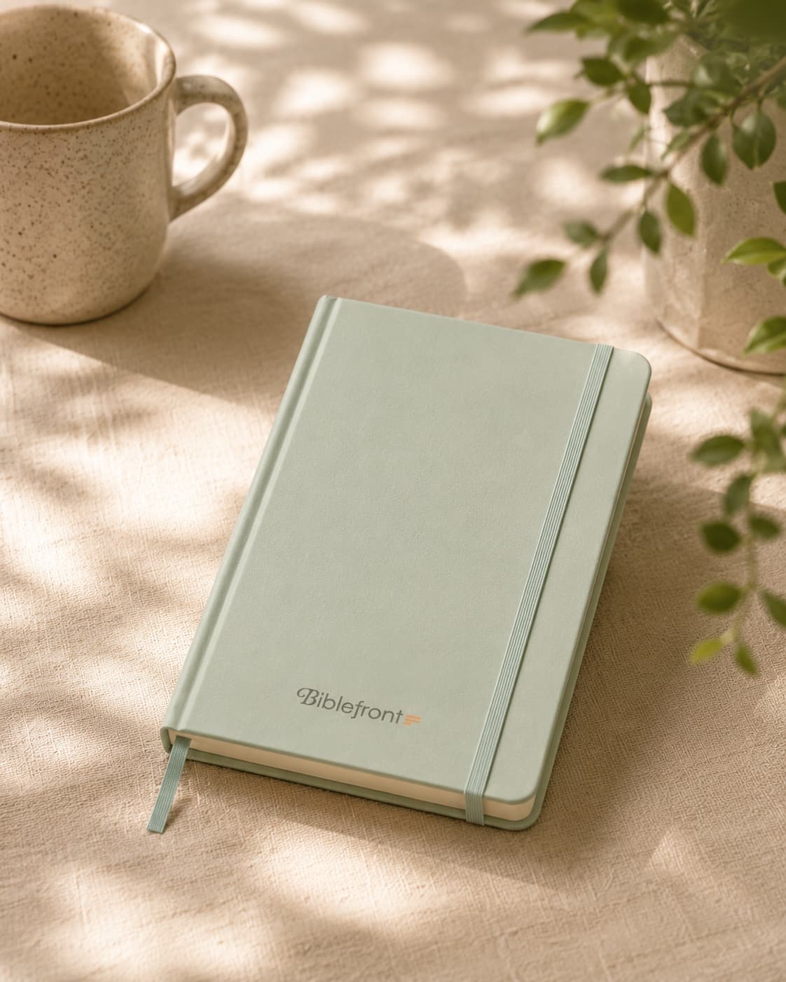 Biblefront Notebook in Sage
